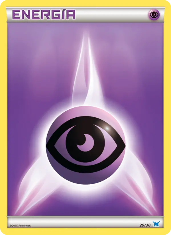 Psychic Energy Common Pokemon card #29 from XY trainer Kit (Latios)