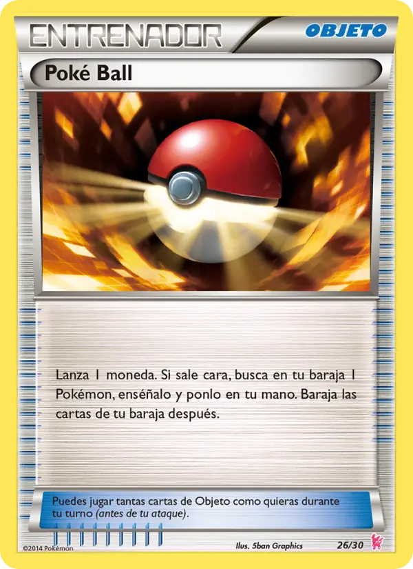 Poké Ball Uncommon Pokemon card #26 from XY trainer Kit (Sylveon)