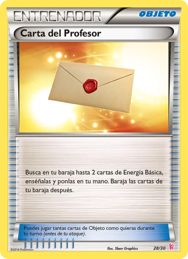 Professor’s Letter Uncommon Pokemon card #28 from XY trainer Kit (Sylveon)